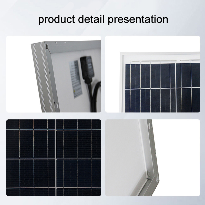 100W18V poly solar panel