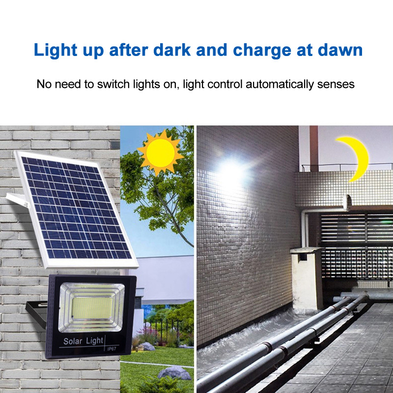 Solar flood light